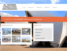 Tablet Screenshot of alhadaraconsulting.com